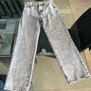 Pacsun high rise straight jeans